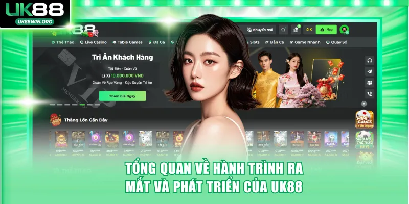 Tổng quan về hành trình ra mắt và phát triển của UK88
